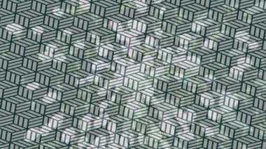 Benzersiz video giriş tasarımı projeleri için detaylı yüzey kalıbı film animasyon stili grafik girişi