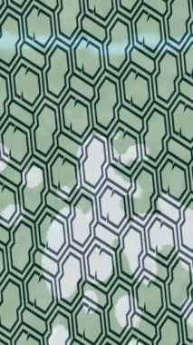 Benzersiz video giriş tasarımı projeleri için detaylı yüzey kalıbı film animasyon stili grafik girişi