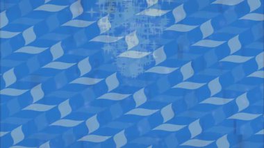 Lüks hareket projeleri için soyut tasarım stili animasyonu olan üst düzey dijital doku