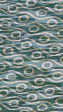 Benzersiz dijital animasyon tarzı grafikleri olan yaratıcı ortam tasarımı için yenilikçi hareket dokusu