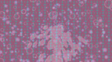 Lüks hareket projeleri için soyut tasarım stili animasyonu olan üst düzey dijital doku