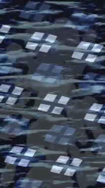 Lüks hareket projeleri için soyut tasarım stili animasyonu olan üst düzey dijital doku