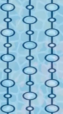 Soyut hareket desenli fütüristik video üretimi için dinamik dijital arkaplan