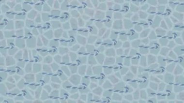 Dijital doku yüzey tasarım biçimi ile modern video animasyonu için gelişmiş hareket grafikleri