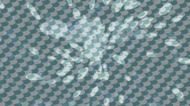 Dijital doku yüzey tasarım biçimi ile modern video animasyonu için gelişmiş hareket grafikleri