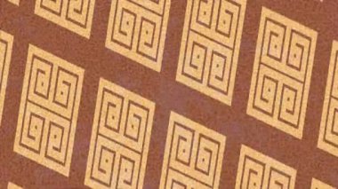 Benzersiz dijital animasyon tarzı grafikleri olan yaratıcı ortam tasarımı için yenilikçi hareket dokusu