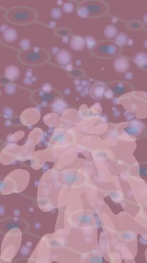 Benzersiz hareket grafikleri tasarım sanatına sahip yaratıcı film üretimi için özet bir arkaplan