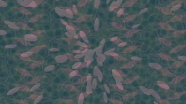 Lüks hareket projeleri için soyut tasarım stili animasyonu olan üst düzey dijital doku