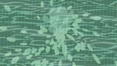 Organik desenli yüzey giriş stili video film sanatı ile soyut arkaplan tasarımı