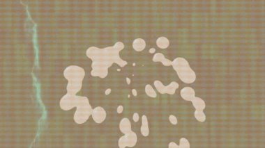 Organik desenli yüzey giriş stili video film sanatı ile soyut arkaplan tasarımı