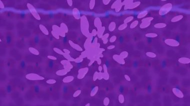 Benzersiz dijital animasyon tarzı grafikleri olan yaratıcı ortam tasarımı için yenilikçi hareket dokusu