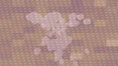 Profesyonel video projeleri sanat tarzı için organik hareketli arkaplan tasarımı