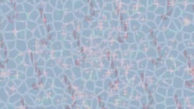 Soyut hareket desenli fütüristik video üretimi için dinamik dijital arkaplan