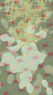 Organik desenli yüzey giriş stili video film sanatı ile soyut arkaplan tasarımı