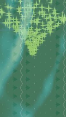 Estetik doku arkaplan tasarımı renkli hareket grafikleri ile moda film giriş profosyoneli