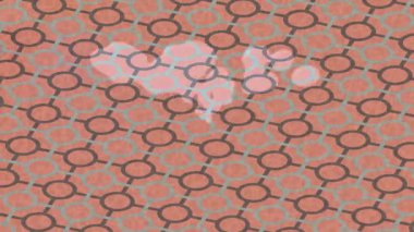 Dijital doku yüzey tasarım biçimi ile modern video animasyonu için gelişmiş hareket grafikleri