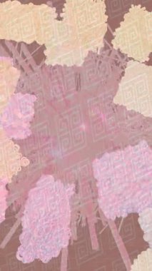 Modern medya üretimi için fütüristik dijital soyut doku sinematik tarz hareketli grafik ögesi