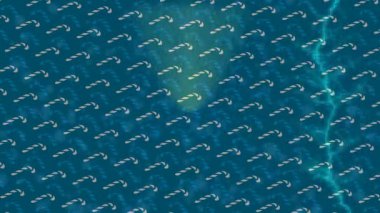 Benzersiz hareket dokusu tasarım sanatı ile profesyonel video düzenleme için modern soyut grafikler