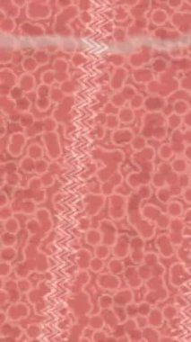 Benzersiz video giriş tasarımı projeleri için detaylı yüzey kalıbı film animasyon stili grafik girişi