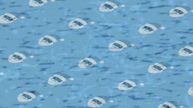 Profesyonel video projeleri sanat tarzı için organik hareketli arkaplan tasarımı