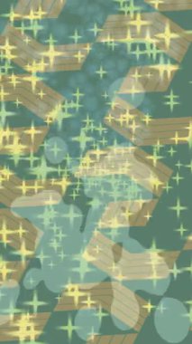 Lüks hareket projeleri için soyut tasarım stili animasyonu olan üst düzey dijital doku