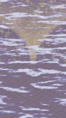 Profesyonel video projeleri sanat tarzı için organik hareketli arkaplan tasarımı