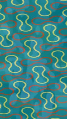 Benzersiz hareket dokusu tasarım sanatı ile profesyonel video düzenleme için modern soyut grafikler