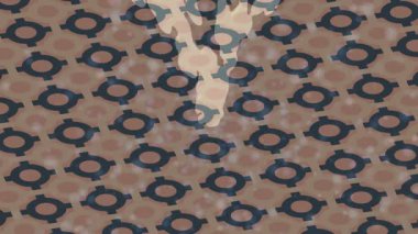 Yaratıcı video düzenleme film arkaplan tasarımı için minimalist organik hareket grafikleri