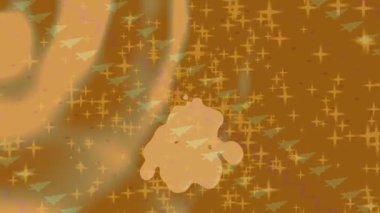 Soyut hareket desenli fütüristik video üretimi için dinamik dijital arkaplan