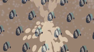 Yaratıcı video düzenleme film tasarımı için benzersiz hareket grafikleri biçimi giriş hareketi video pro