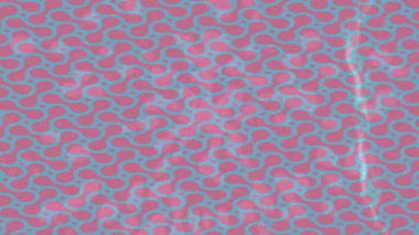 Benzersiz dijital animasyon tarzı grafikleri olan yaratıcı ortam tasarımı için yenilikçi hareket dokusu