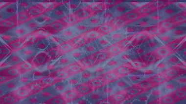 Soyut hareket desenli fütüristik video üretimi için dinamik dijital arkaplan