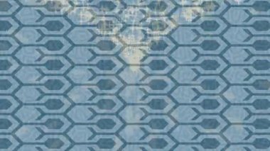 Benzersiz video giriş tasarımı projeleri için detaylı yüzey kalıbı film animasyon stili grafik girişi