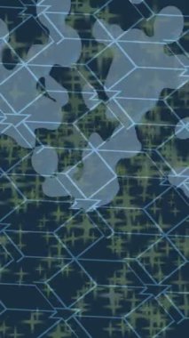 Benzersiz hareket dokusu tasarım sanatı ile profesyonel video düzenleme için modern soyut grafikler