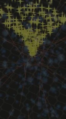 Yaratıcı video düzenleme film arkaplan tasarımı için minimalist organik hareket grafikleri