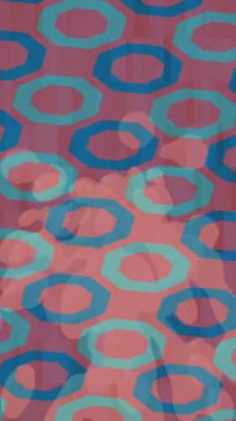 Benzersiz dijital animasyon tarzı grafikleri olan yaratıcı ortam tasarımı için yenilikçi hareket dokusu