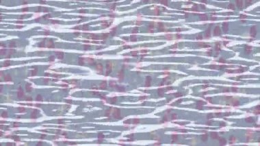 Benzersiz dijital hareket grafiklerine sahip yaratıcı sinematik projeler için yumuşak animasyon yüzeyi