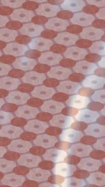 Soyut hareket desenli fütüristik video üretimi için dinamik dijital arkaplan