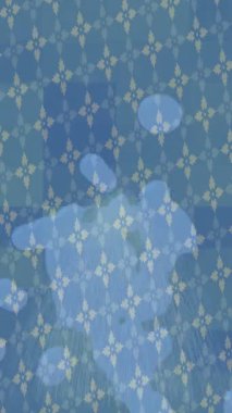 Organik desenli yüzey giriş stili video film sanatı ile soyut arkaplan tasarımı