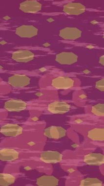 Benzersiz video giriş tasarımı projeleri için detaylı yüzey kalıbı film animasyon stili grafik girişi