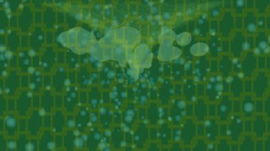 Benzersiz dijital animasyon tarzı grafikleri olan yaratıcı ortam tasarımı için yenilikçi hareket dokusu