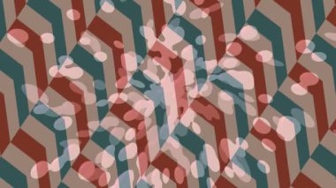 Soyut hareket desenli fütüristik video üretimi için dinamik dijital arkaplan