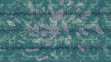 Profesyonel video projeleri sanat tarzı için organik hareketli arkaplan tasarımı