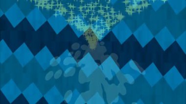 Benzersiz video giriş tasarımı projeleri için detaylı yüzey kalıbı film animasyon stili grafik girişi