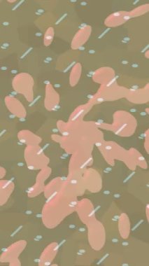 Yaratıcı video düzenleme film arkaplan tasarımı için minimalist organik hareket grafikleri