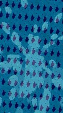 Estetik doku arkaplan tasarımı renkli hareket grafikleri ile moda film giriş profosyoneli