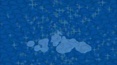 Dijital doku yüzey tasarım biçimi ile modern video animasyonu için gelişmiş hareket grafikleri