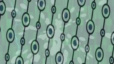 Organik desenli yüzey giriş stili video film sanatı ile soyut arkaplan tasarımı