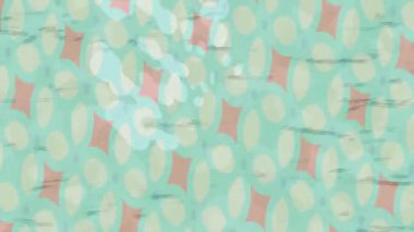 Benzersiz dijital animasyon tarzı grafikleri olan yaratıcı ortam tasarımı için yenilikçi hareket dokusu