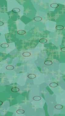 Benzersiz hareket grafikleri tasarım sanatına sahip yaratıcı film üretimi için özet bir arkaplan